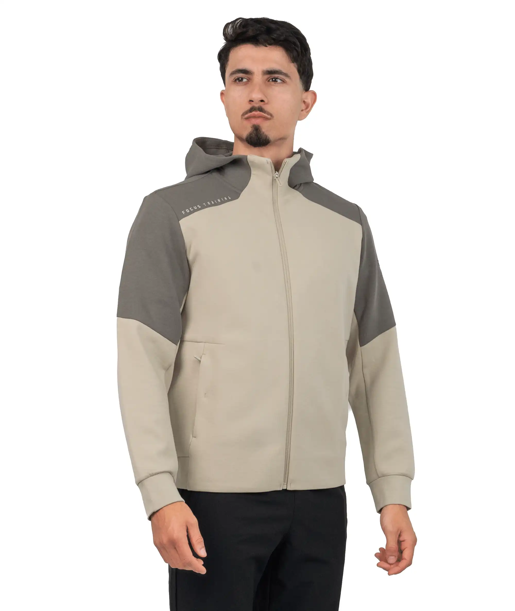 975329940111-5_A Knitted Hooded Jacket – Image 1