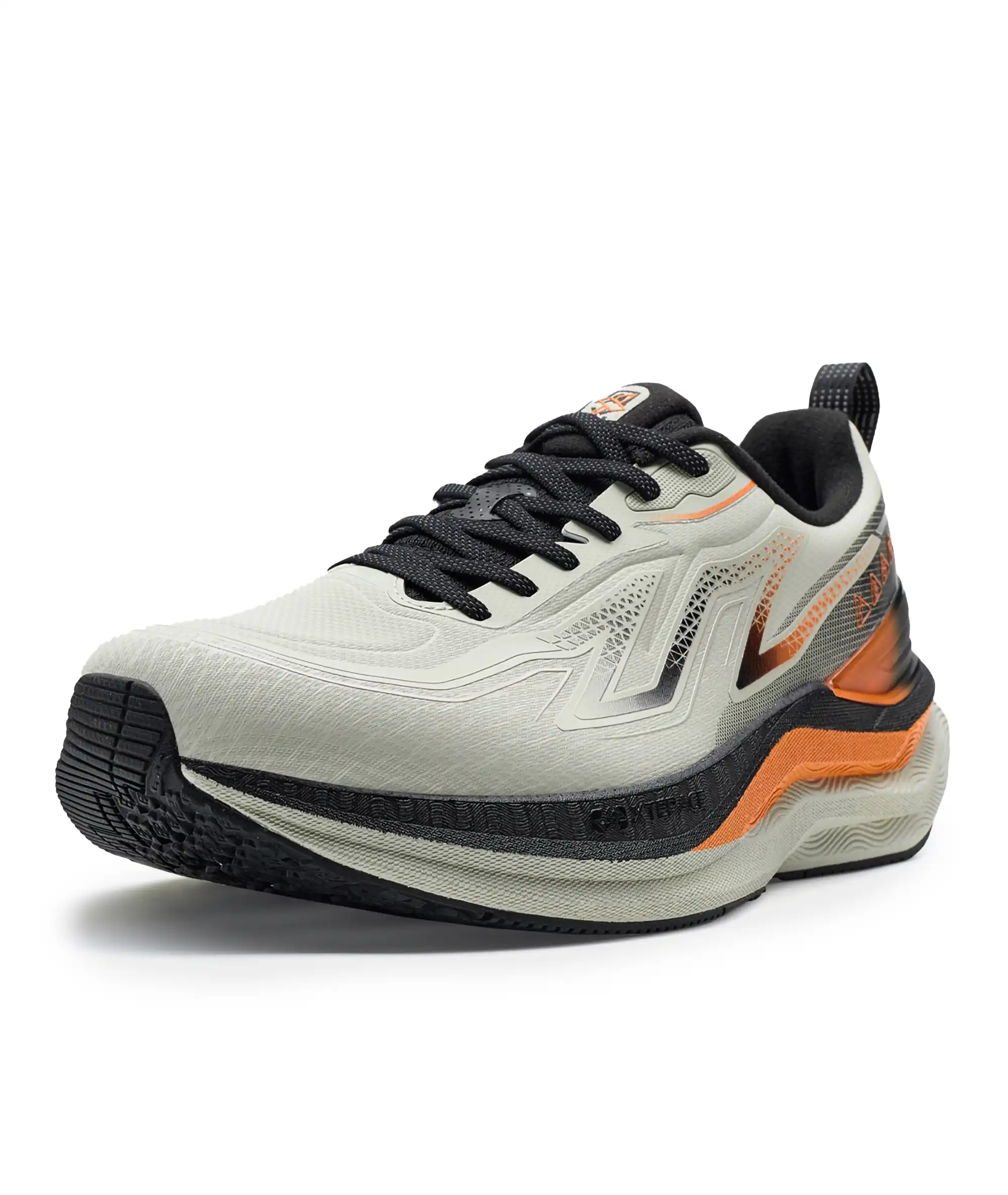 975419110006-29_A Running Shoes Grey26/Black/Sun Orange – Image 1