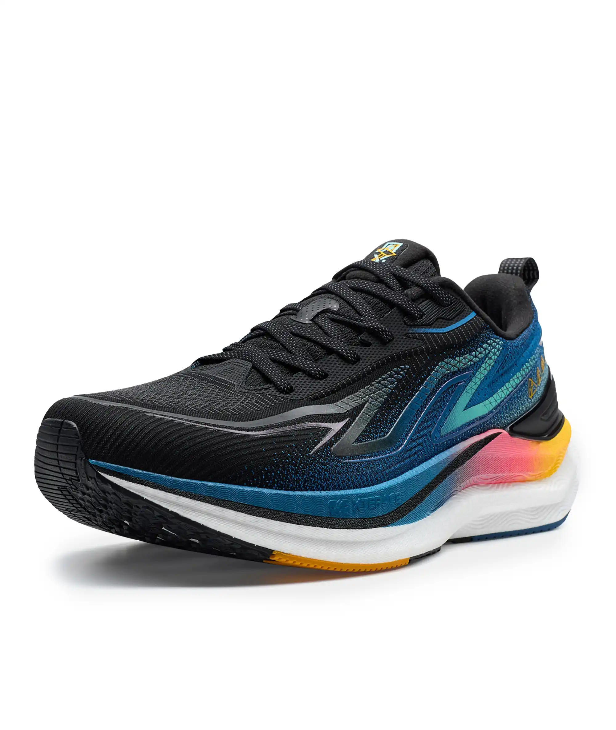 975419110059-18_A Running Shoes Black/Clear Green Blue – Image 1