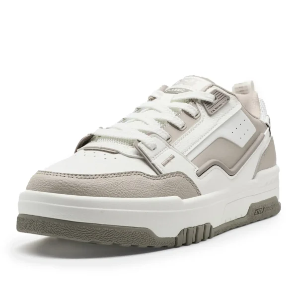 Lifestyle Shoes Canvas White/Lt. Grey Brown