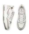 Lifestyle Shoes Canvas White/Lt. Grey Brown – Image 8