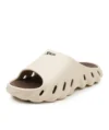 House Slippers Leather Grey